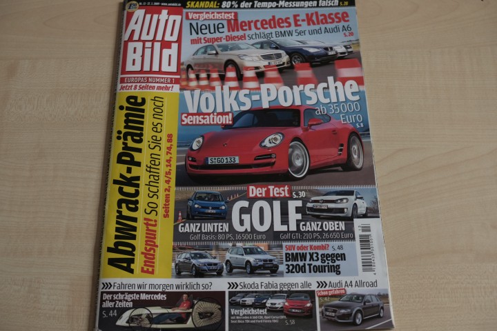 Deckblatt Auto Bild (13/2009)